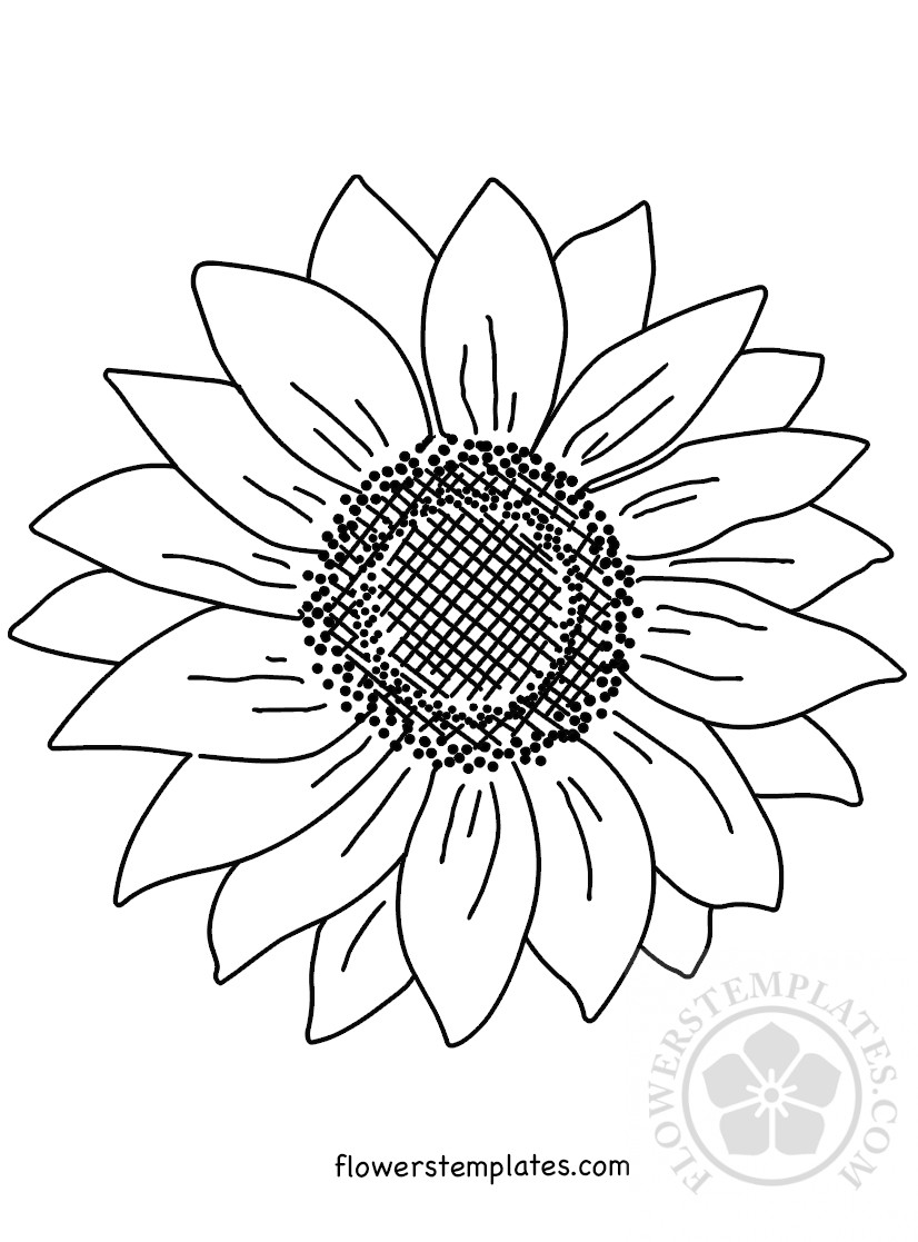 large-sunflower3 – Flowers Templates